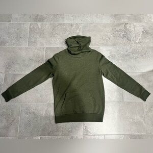 Men’s mock neck with drawstring sweatshirt